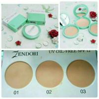 ราคา ของแท้ พร้อมส่ง Zendori UV Oil Free Foundation SPF12 แป้งเซนโดริ ยูวี ออยล์ฟรี เขียว (20003606000)