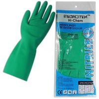 ราคา ถุงมือยางไนไตรสีเขียว MICROTEX HI CHEM หนา 18 mil ยาว13 นิ้ว SIZE 9 กันกรด ด่าง น้ำมัน ถุงมือยางไนไตร ไมโครเท็กซ์ (12438630433)
