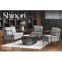 ราคา ผ่อน 0 Livinghome FurnitureMall เก้าอี้พักผ่อน 1 2 ที่นั่ง รุ่น Shinori สีขาวดำ (11457163849)