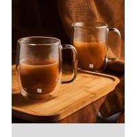 ราคา ZWILLING แก้วเยอรมัน แก้วเก็บความเย็น แก้วเบียร์ แก้วสองชั้นใส แก้ว 2 ใบ (21188049996)