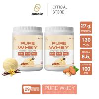 ราคา DUO SET โปรตีน เวย์โปรตีน Whey Protein Isolate 100 PUMP UP สร้างกล้ามเนื้อ ลดไขมัน ลดน้ำหนัก รส วานิลลา อัลมอนด์ (19932245407)