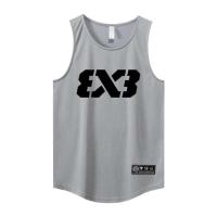 ราคา สไตล์ x เสื้อกล้ามบาสเก็ตบอลชุดฝึกออกกำลังกายแขนกุดแบบหลวมๆเสื้อลำลองยอดนิยมแมทช์ลุคง่าย ins (19806856182)