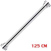 ราคา ราวสแตนเลส 304 ไร้สนิม ราวม่านห้องน้ำ ปรับขนาดได้ตั้งแต่ 85 260 ซม ยืดหดได้ไม่ต้องเจาะผนัง (7766476142)