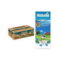 ราคา หนองโพ นมยูเอชที รสจืด 225 มล แพ็ค 36 กล่อง (10584173497)