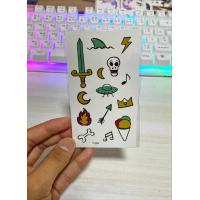ราคา แทททูมินิมอล กันน้ำติดนาน 5 7 วัน แทททูรอยสัก แทททูกันน้ำ แทททูผู้หญิง รอยสักมินิมอล แทททูน่ารักๆ แทททูชั่วคราว (10411929628)