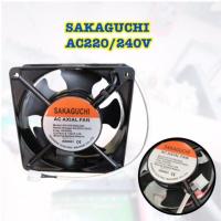 ราคา พัดลม 4 5 นิ้ว 220V 12cm Cooling Fan ตัวขอบพัดลมเป็นเหล็กระบายความร้อน Black ใช้ไฟบ้านได้ พัดลม 4 5 นิ้ว 220V Cooling Fan (17242966045)