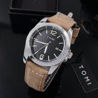 ราคา นาฬิกาข้อมือ TOMI สายหนัง หน้าปัด 40 มม ทรงสี่เหลี่ยม ออกแบบเรียบง่าย พร้อมกล่อง (19989963419)