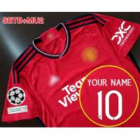 ราคา เสื้อฟุตบอล เสื้อฟุตบอลสโมสรทีม แมนยู เหย้า 23 24 AA0039 เกรดแฟนบอล ทำชื่อเบอร์ได้ ไซส์ยุโรป XS 4XL (19605375090)