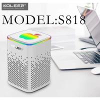ราคา KOLEER s818 Bluetooth Speaker ลำโพงบลูทูธ เสียงดี พกพาสะดวก (15221958361)