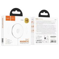 ราคา Hoco แท่นชาร์จไร้สาย Wireless Fast Charge 15W สำหรับ มือถือ นาฬิกา หูฟัง Phone 12 13 14 CW41 magnetic Charger (20222317646)