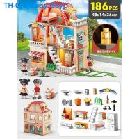 ราคา Compatible with Lego building blocks girl villa assembled toy house 3 princess castle children play house birthday gift 6 (20381654821)