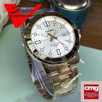ราคา Veladeedee นาฬิกา Casio Standard นาฬิกาข้อมือ สายแสตนเลสแท้ แสดงวันที่ ประกันCMG รุ่น MTP VD01G 1B หน้าดำ MTP VD01G 9E หน้าทอง (2687296033)