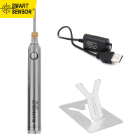 ราคา หัวแร้งมีเซนเซอร์อัจฉริยะหัวแร้งบัดกรีไร้สายชาร์จไฟได้หัวแร้งแบตเตอรี่แบบพกพาขนาดเล็กพร้อมอุปกรณ์เชื่อม USB (10771323346)