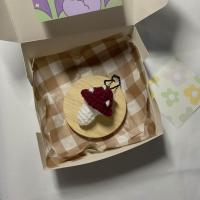 ราคา พวงกุญแจไหมพรมเห็ด mushroom พร้อมส่ง (20716763163)