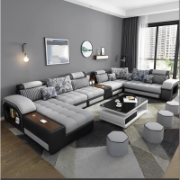 ราคา โซฟารับแขก โซฟาครอบครัว โซฟาโมเดิร์น มีไลฟ์สไตล์ มาพร้อมลำโพงในเพิ่มอรรถรสในการดูหนัง ฟังเพลง (19361953750)