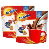 ราคา OVALTINE 3in1 Chocolate Malt Powder โอวัลติน 3อิน1 เครื่องดื่มมอลต์สกัด รสช็อกโกแลต 29g x 17ซอง 2แพค (400546127)