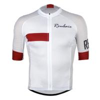 ราคา Roubaix cycling jersey men Hot brand cycle wear Breathing MTB RBX bike sport shirt Air mesh sleeve ridingshirt White strip (10959053571)