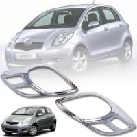 ราคา ครอบไฟหน้า ครอบกันรอยไฟหน้า รุ่น โตโยต้า ยาริส TOYOTA YARIS ปี 2006 2013 สีโครเมี่ยม 2 ชิ้น สินค้าพร้อมส่ง (17955734874)