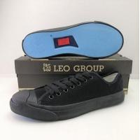 ราคา รองเท้าผ้าใบสไตล์คอนเวิร์ส สีดำล้วน หัวแจ๊ค ยี่ห้อ Mashare LEO รุ่นหน้ายิ้มหัวแจ๊ค Jack เบอร์ 37 44 (651110827)