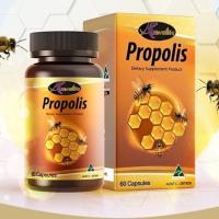 ราคา Auswelllife Propolis โพรโพลิส 1000 mg มี 2 ขนาด 30 60 เม็ด AWL Propolis (17438524298)