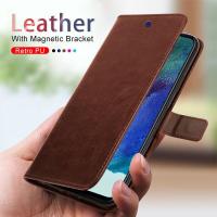 ราคา Samsung S21 FE 5G เคสหนังฝาพับตั้งได้แบบแม่เหล็กสำหรับ Samsung Galaxy S21 Fe 5G S21 Fe S21fe S21fe5g เคสกระเป๋าเงินเคสหนังสือเคสโทรศัพท์ (12210919277)
