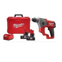 ราคา Milwaukee สว่านโรตารี่ไร้สาย 12 โวลต์ รุ่น M12 CH 402C ระบบ SDS แบตเตอรี่ 4 แอมป์อาว x 2 ก้อน ของแท้พร้อมส่งโดยตัวแทนจำหน่าย (17549746681)