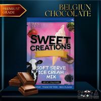 ราคา ผงทำไอศครีมซอฟท์เสิร์ฟ Sweet Creations Premium รสเบลเยี่ยมช็อคโกแลต (8016023726)