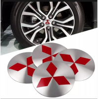 ราคา JC ฝาครอบล้อรถ68มม 4ชิ้นฝาครอบกระทะล้อกระทะล้อพร้อมโลโก้65มม รูปลอกสติกเกอร์ตรารถยนต์สำหรับ Mitsubishi Triton Pajero Montero Sport Xpander Cross (20145049266)