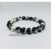 ราคา Zebra Jasper กำไลหิน แจสเปอร์ม้าลาย ต่อต้านความเฉยชา ช่วยให้มองโลกในแง่ดี ขนาด 8 10 และ 12 มิล (20937581935)