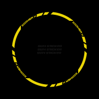 ราคา สติกเกอร์ขอบล้อสะท้อนแสงรุ่น ZOOMER X 1 ชุดติดได้ 2 ล้อ (16334940519)