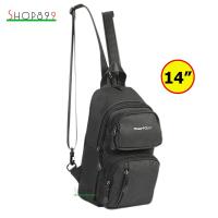 ราคา กระเป๋าสะพายหลัง กระเป๋าเป้ กระเป๋า Backpack 14 นิ้ว แบรนด์ Romar Polo รุ่น R72794 (17064685909)