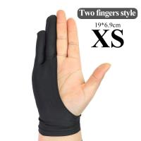 ราคา ถุงมือป้องกันการเสียดสีบริเวณที่เขียนแบบสองนิ้ว รูปแบบรูปทรงสำหรับกราฟิก โต๊ะ การวาดภาพใดๆทั้งสำหรับถุงมือวาดรูปมือซ้ายและขวาฟรีไซส์ (20236458713)