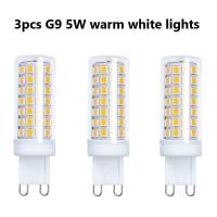 ราคา หลอดไฟ LED 2 ขา 3PCS G4 G9 220V 3W 5W หลอดไฟเซรามิกสีขาวอบอุ่นสําหรับหลอดไฟโคมระย้าสําหรับบ้าน (17884156710)