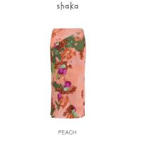 ราคา Shaka SS22 Thai Floral Bias Skirt กระโปรง ความยาวคลุมเข่า SK S220414 (21101807742)