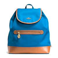 ราคา กระเป๋าเป้ Coach แท้ ผ้า Canvas ขอบหนังแท้ สายผ้า ปรับความยาวสายได้ ใบใหญ่ เบา สวยคุ้ม COACH 37240 SAWYER BACKPACK IN CANVAS (12975961764)