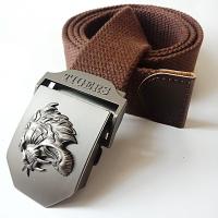 ราคา TIGER เข็มขัดสายผ้าแคนวาสแบบสายหนาหัวอัลลอยด์กันสนิมหัวล็อค เข็มขัดผู้ชายยุทธวิธีทหารตำรวจหรือเดินป่าแคมป์ปิ้ง (9356482793)