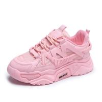 ราคา New Designer Sneakers Women Platform Casual Shoes Fashion Sneakers Platform Basket Femme Yellow Lace Up Casual Chunky Shoes (11652206168)