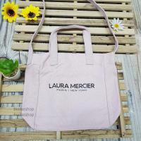 ราคา กระเป๋าผ้า กระเป๋า LAURA MERCIER สีชมพู 20 7 21ซม (21325359161)