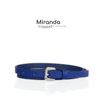 ราคา Louis Montini Miranda Womens belt เข็มขัดผู้หญิง หนังวัวแท้ เข็มขัดแฟชั่น เข็มขัดหนังแท้ เข็มขัดผู้หญิง MGW133 (18990775205)