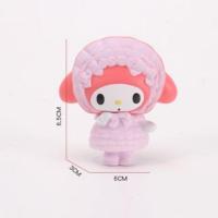 ราคา ร้านไทย ตุ๊กตาคุโรมิ ท็อปเปอร์ การ์ตูนอนิเมะ Kuromi Cake โมเดล ฟิกเกอร์ สําหรับตกแต่งเค้ก 5 ชิ้น DD22 (21297780768)