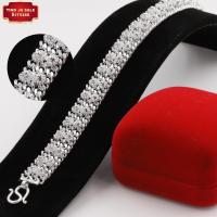 ราคา สร้อยข้อมือเงิน ลายดอกพิกุล น้ำหนัก 2บาท ยาว 7นิ้ว ชุบเงินแท้ 925 สินค้าขายดี (8072206282)