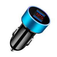 ราคา FONKEN 3 1A 5V ที่ชาร์จแบตในรถ Dual USB 2พอร์ตจอแสดงผล LEDที่ชาร์จโทรศัพท์ใช้ได้กับรถทุกรุ่นที่ชาร์จแบบเร็ว (12818881210)