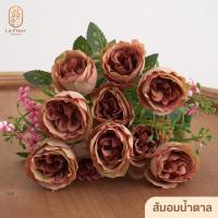 ราคา ช่อดอกโบตั๋นประดิษฐ์ 10 ดอก 6 สี ช่อดอกไม้ปลอม ช่อดอกไม้ประดิษฐ์ ช่อกุหลาบปลอม สำหรับใส่แจกัน ตกแต่งบ้าน ตกแต่งห้อง (20821708275)