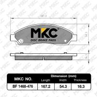 ราคา ผ้าเบรคหน้า หลัง CHEVROLET COLORADO 2 52 83 0 ทุกรุ่น 2004 2020 corolado เชฟโรเลต โคโลราโด้ โคโรลาโด้ ผ้าเบรค MKC ผ้าเบรค chevrolet (18180499423)