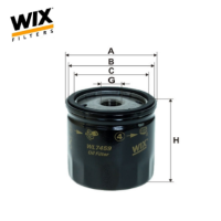 ราคา WIX กรองเครื่อง FORD FIESTA กรองน้ำมันเครื่อง ฟอร์ด เฟียสต้า 1 4 1 6 ปี 2008 2019 WIX WL7459 (7522678602)