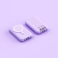 ราคา พาวเวอร์แบงค์ พาวเวอร์แบงค์ไร้สาย wireless Powerbank 20000mAh แบตสํารองr แม่เหล็กดูดชาร์จธนาคารพลังงาน มีสายไฟสามสายในตัว พาเวอร์แบงค์ พาวเวอ (21295772149)