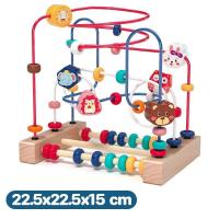 ราคา Option World ลูกปัดสีรุ้ง ร้อยเชือกลูกปัดลูกใหญ่ ของเล่นร้อยเชือก รูปทรงเรขาคณิต เสริมพัฒนาการ ของเล่นเพื่อการศึกษา (21073998662)