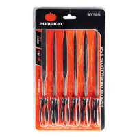ราคา PUMPKIN ตะไบ ช่างทอง 6 ตัว ชุด 3 x 140 4 x 160 5 x 180 mm และ 10ตัว ชุด 3 x 140 (17387600572)