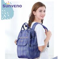 ราคา Sunvenoแฟชั่นกระเป๋าเป้ผ้าอ้อมสะพายหลังเด็กกระเป๋าสำหรับแม่กระเป๋าเดินทางนักออกแบบรถเข็นเด็กผ้าอ้อมกระเป๋าคลอดบุตรเด็กเปลี่ยน (5858084806)