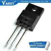 ราคา 10Pcs MBRF2060CT TO 220F MBRF 2060CT B2060 TO220F 20A 60V Schottky Barrier Rectifier ใหม่เดิม (20244624712)